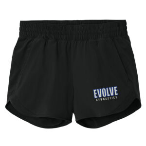 Evolve Sport-Tek Women’s Repeat Swift Short-Black