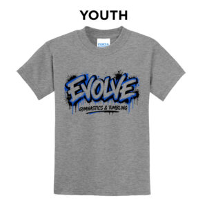 Evolve Youth Short Sleeve T Shirt – Athletic Heather