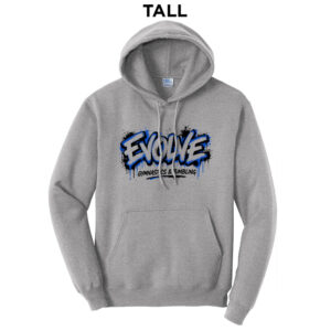 Evolve TALL Classic Pullover Hooded Sweatshirt – Athletic Heather