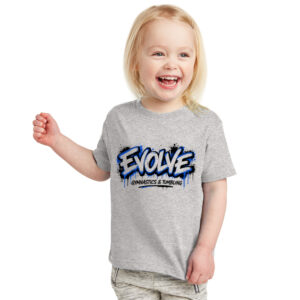 Evolve Toddler Rabbit Skins – Fine Jersey Toddler T-Shirt-Heather