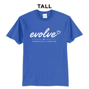 Evolve Tall Core Blend short Sleeve T Shirt – Royal