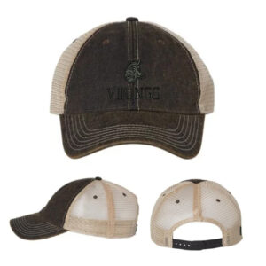 GV Football LEGACY Old Favorite Trucker Cap – BlackKhaki