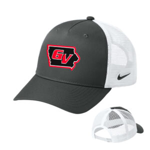 GV Football Nike Snapback Mesh Trucker Cap-Anthracite/White