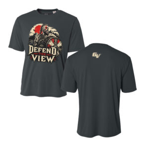 GV Football Adult Cooling Performance Tshirt – Graphite