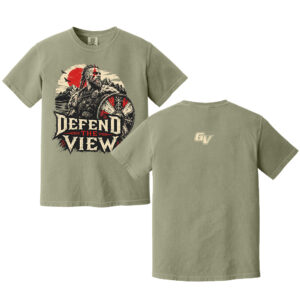 GV Football Comfort Colors Pigment Dyed Short Sleeve Shirt – Sandstone
