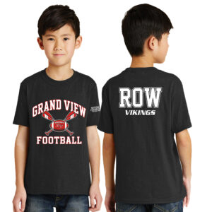 GV Football Youth Short Sleeve Tee – JetBlack