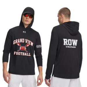 GV Football Under Armour Mens Team Vanish Performance Hoodie – Black