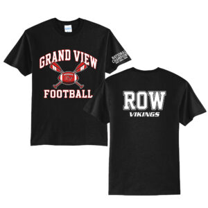 GV Football Unisex Short Sleeve Tee- JetBlack