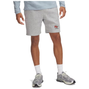 GV Football Under Armour UA ICON 7.5″ Fleece Shorts Mod Grey Light Heather