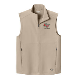 GV Football OGIO Men Kinetic Soft Shell Vest – Sahara