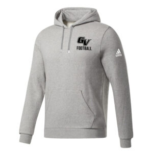 GV Football Adidas Fleece Unisex Hooded Sweatshirt MedGrey Heather