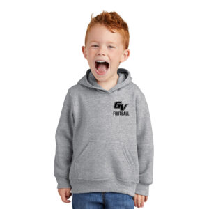 GV Football Toddler Pullover Hooded Sweatshirt – AthleticHeather
