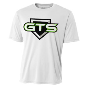 GTS Softball Adult Cooling Performance Tshirt-White