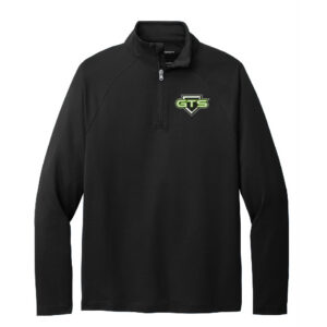 GTS Softball Port Authority C-FREE Cypress 1/4-Zip pullover Men-Black