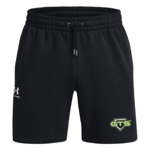 GTS Softball Under Armour UA ICON 7.5″ Fleece Shorts-Black