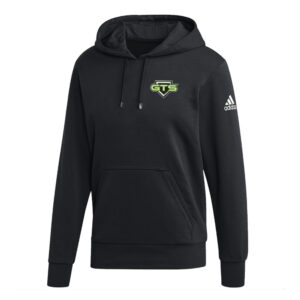 GTS Baseball Adidas Fleece Hooded Sweatshirt Unisex-Black