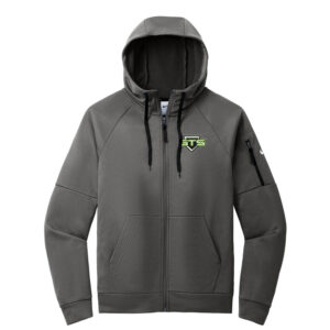 GTS Baseball Nike Therma FIT Men Pocket Full Zip Fleece Hoodie – Anthracite