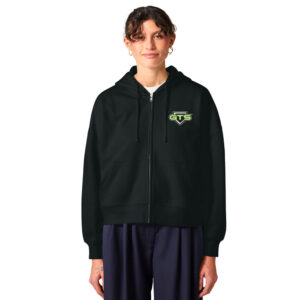 GTS Baseball Stanley/Stella Women’s Stella Ida Full Zip Hooded Sweatshirt – Black
