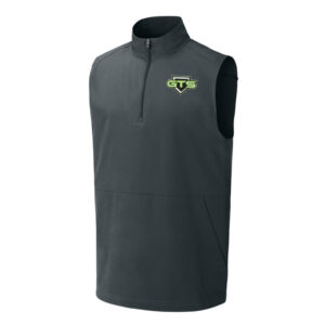 GTS Baseball Sport Tek Repeat 1/2 Zip Vest – IronGrey
