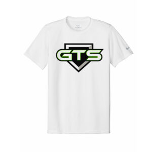 GTS Baseball Nike Swoosh Sleeve rLegend Tee – White