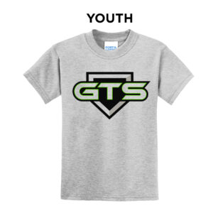 GTS Baseball Youth Short Sleeve Tee -Ash