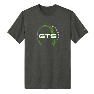 GTS Baseball Nike Swoosh Men Sleeve rLegend Tee – Dark Smoke Heather