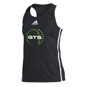 GTS Baseball Adidas Women’s Team Issue Track Singlet Black/White