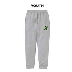Green Xtreme Youth Core Fleece Jogger-Athletic Heather