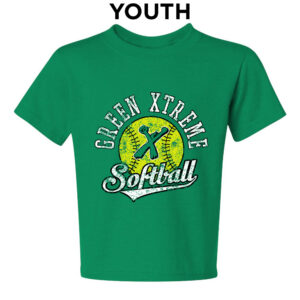 Green Xtreme Youth Short Sleeve Tee-Kelly