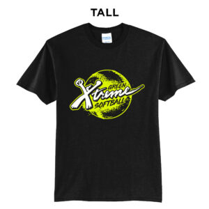Green Xtreme Tall Short Sleeve Tee-Black