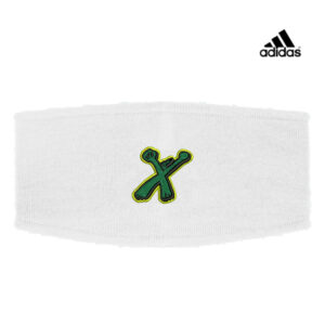 Green Xtreme Adidas Earband-White