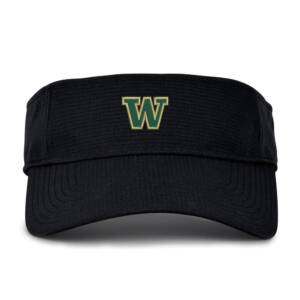 West Track CC Under Armour Airvent Visor-Black/Black