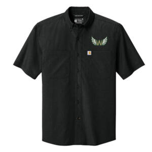 West Track CC Carhartt Force Sun Defender Short Sleeve Shirt-Black