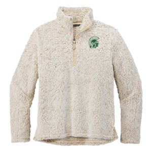 West Track CC Port Authority Cozy 1/4-Zip Fleece Men-Oatmeal Heather