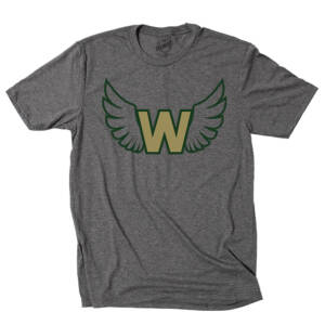 West Track CC District Perfect Unisex Tri-blend  Crew Tee-Grey Frost