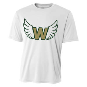 West Track CC Adult Cooling Performance Tshirt -White
