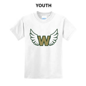 West Track CC Youth Short Sleeve Tee-White