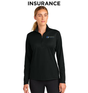 IHMVCU Sport-Tek Women’s Micropique Sport-Wick 1/4-Zip-Black