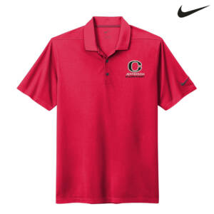 Jefferson Nike Men Dri FIT Micro Pique 2.0 Polo – UniversityRed