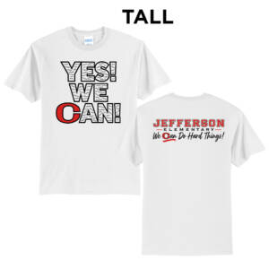Jefferson Tall Short Sleeve Tee-White
