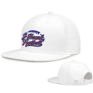 Jesup Football The Game Perforated GameChanger Snapback Cap-White