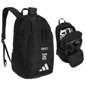 Knights Basketball adidas Defender 5 Backpack- BLACK