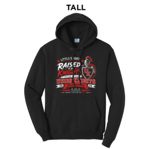 Little Knights  TALL Classic Pullover Hooded Sweatshirt – JetBlack