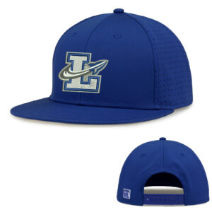 Limestone Football The Game Perforated GameChanger Snapback Cap-Royal