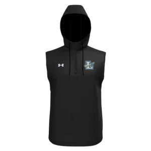 Limestone Football Under Armour UA MOTIVATE PIN sleeveless hoodie Black