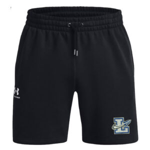 Limestone Football Under Armour UA ICON 7.5″ Fleece Shorts Black