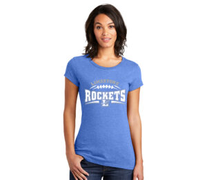 Limestone Football District Women’s Fitted Very Important Tee – HeatherRoyal