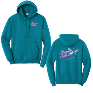 Mackenzie Unisex Classic Core weight Cozy Pullover Hooded Sweatshirt – Teal