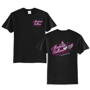 Mackenzie Unisex Short Sleeve T Shirt – JetBlack