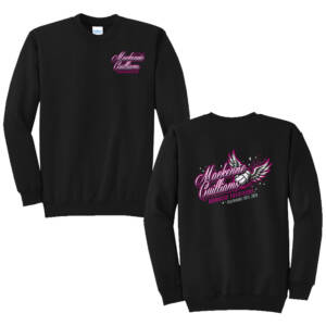 Mackenzie Unisex Core Fleece Crewneck Sweatshirt – JetBlack